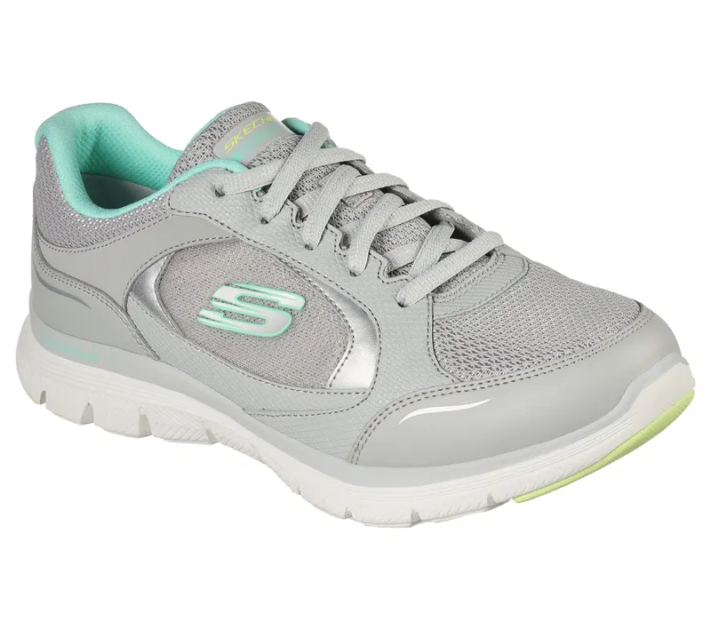 Skechers Flex Appeal 4.0 – True Clarity – Grijs / Multi (149299-GYMN)