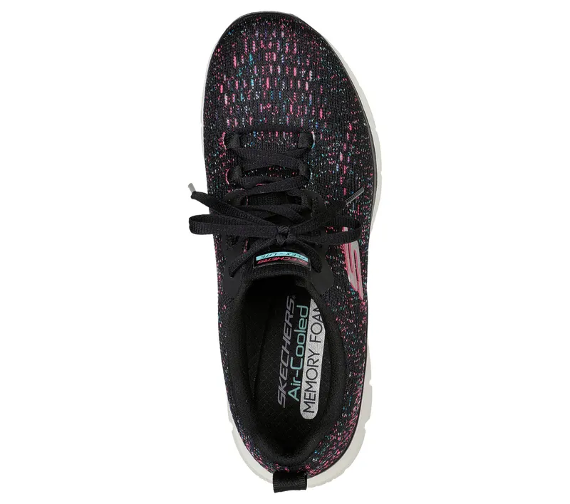 Skechers Flex Appeal 4.0 – Vivid Spirit – Blk / Blu / Pnk (149301-BBLP)