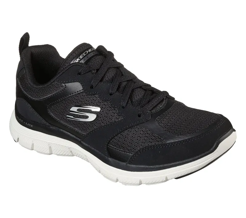 Skechers Flex Appeal 4.0 – Active Flow – Zwart / Wit (149305-BKW)