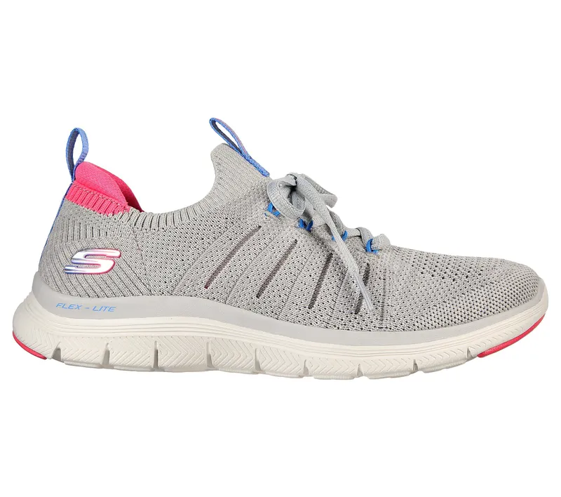 Skechers Flex Appeal 4.0 – Simple Joy – Grijs / Roze (149306-GYPK)