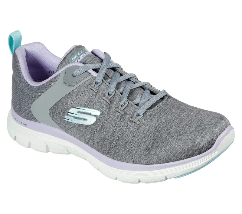 Skechers Flex Appeal 4.0 – Grijs / Lavendel (149307-GYLV)