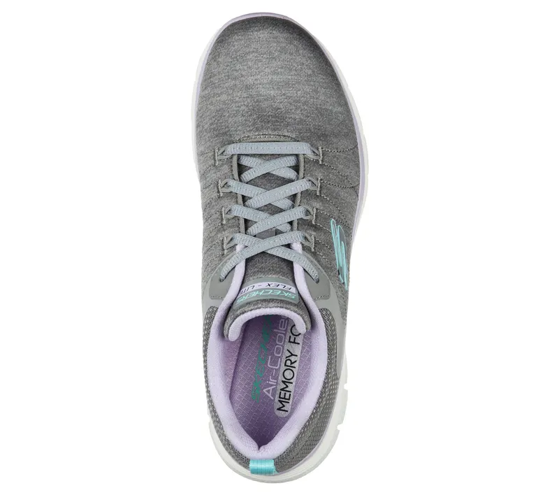 Skechers Flex Appeal 4.0 – Grijs / Lavendel (149307-GYLV)