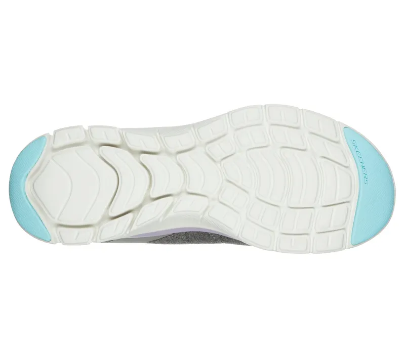 Skechers Flex Appeal 4.0 – Grijs / Lavendel (149307-GYLV)