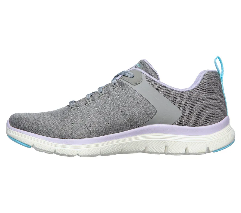 Skechers Flex Appeal 4.0 – Grijs / Lavendel (149307-GYLV)