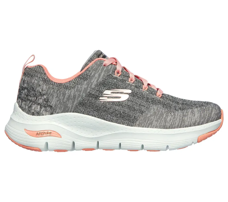 Skechers Skechers Arch Fit – Comfy Wave – Grijs / Roze (149414-GYPK)