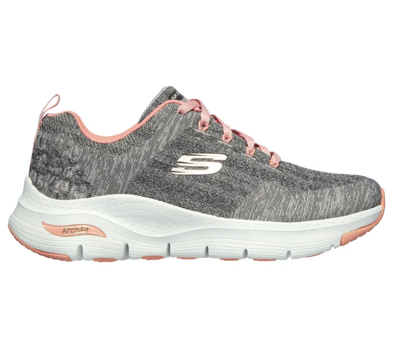 Skechers Skechers Arch Fit – Comfy Wave – Grijs / Roze (149414-GYPK)