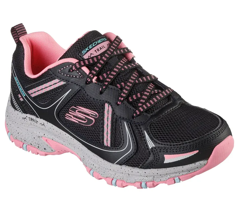 Skechers Hillcrest – Vast Adventure – Zwart / Heet Roze (149820-BKHP)