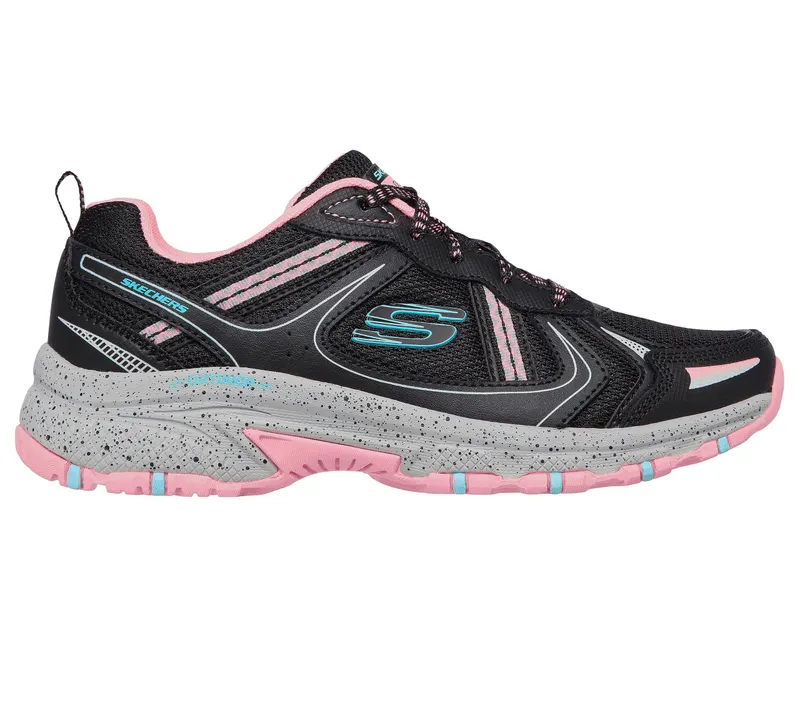Skechers Hillcrest – Vast Adventure – Zwart / Heet Roze (149820-BKHP)