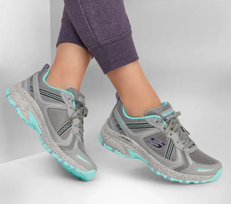 Skechers Hillcrest – Vast Adventure – Grijs / Blauw (149820-GYBL)