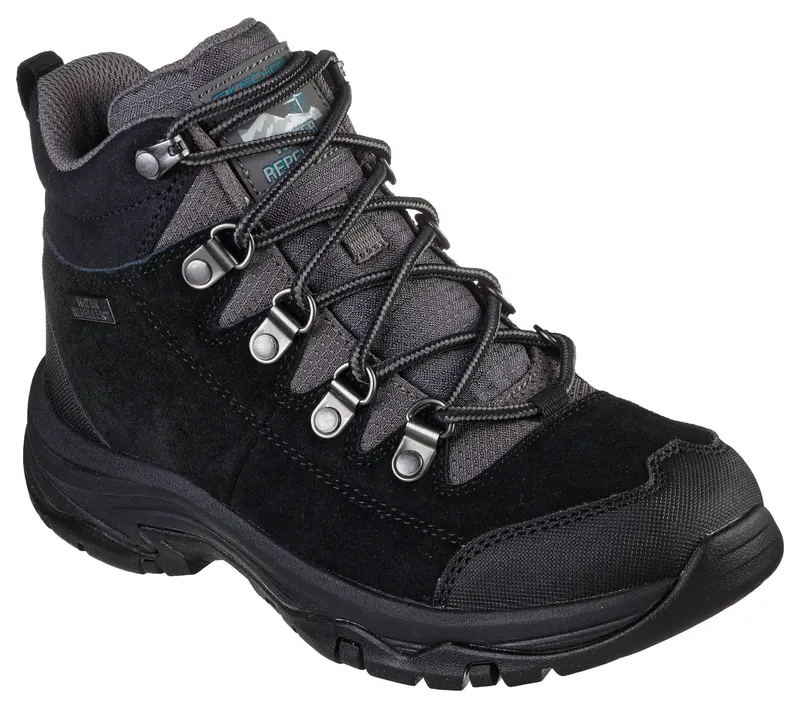 Skechers Relaxed Fit: Trego – El Capitan – Zwart / Grijs (158254-BKGY)