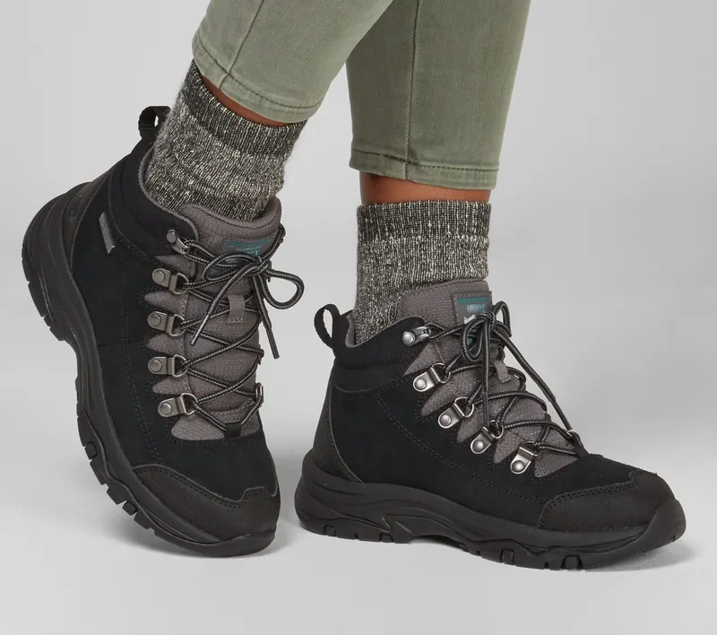Skechers Relaxed Fit: Trego – El Capitan – Zwart / Grijs (158254-BKGY)