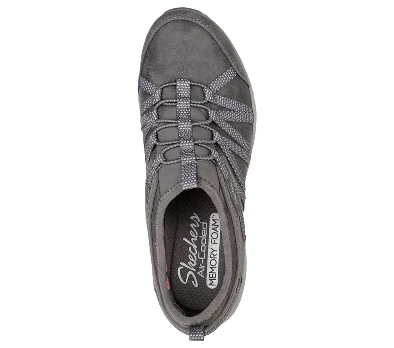 Skechers Seager Hiker – Flowerette – Houtskool (158420-CCL)
