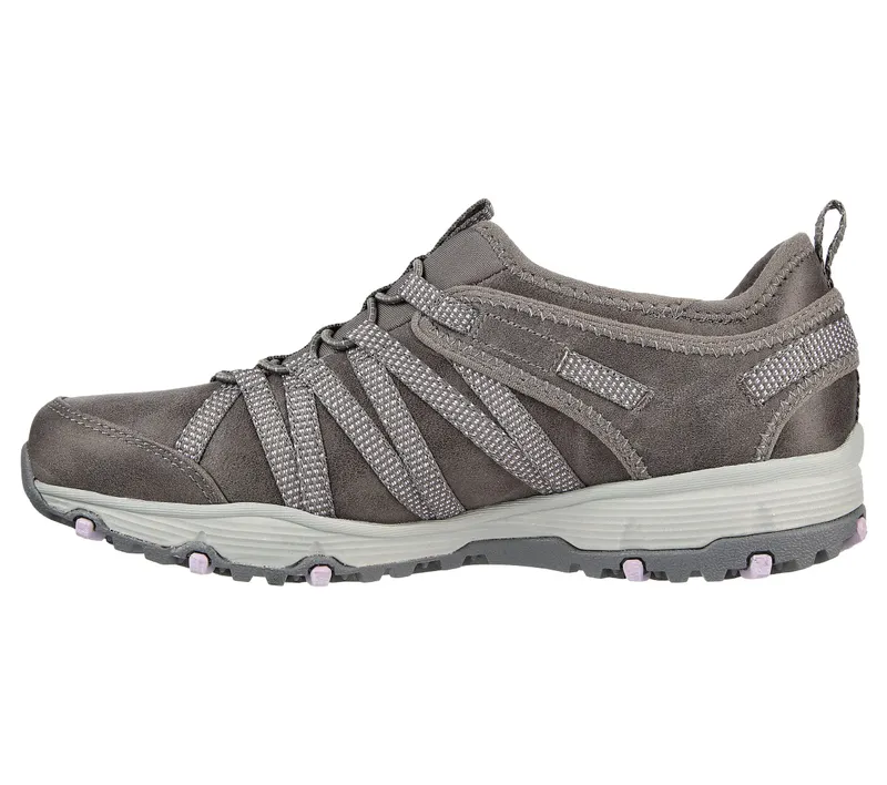Skechers Seager Hiker – Flowerette – Houtskool (158420-CCL)