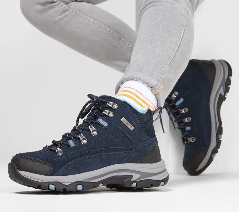 Skechers Relaxed Fit: Trego – Alpine Trail – Marine / Grijs (167004-NVGY)