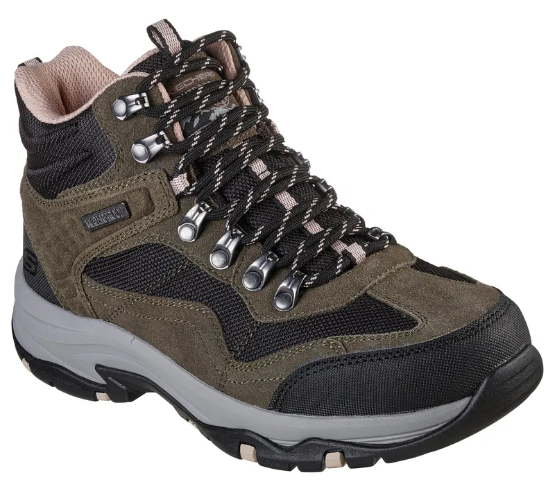 Skechers Relaxed Fit: Trego – Base Camp – Olijf / Zwart (167008-OLBK)