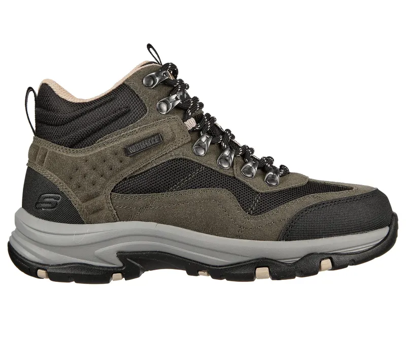 Skechers Relaxed Fit: Trego – Base Camp – Olijf / Zwart (167008-OLBK)