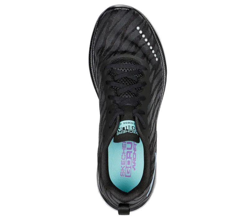 Skechers GO RUN Razor Excess 2 – Zwart / Purper (172035-BKPR)