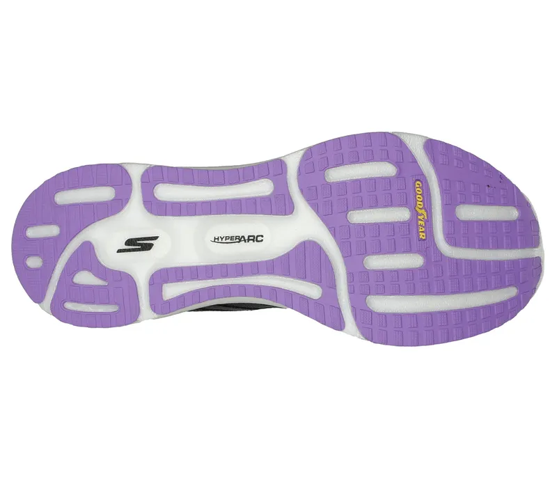Skechers GO RUN Razor Excess 2 – Zwart / Purper (172035-BKPR)