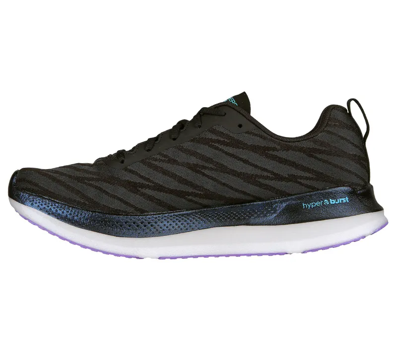 Skechers GO RUN Razor Excess 2 – Zwart / Purper (172035-BKPR)