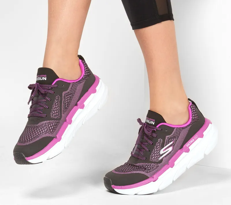 Skechers Max Cushioning Premier – Zwart / Purper (17690-BKPR)