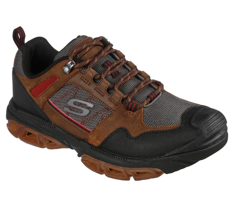 Skechers Relaxed Fit: Atlan – Volner – Chocola / Zwart (204493-CHBK)