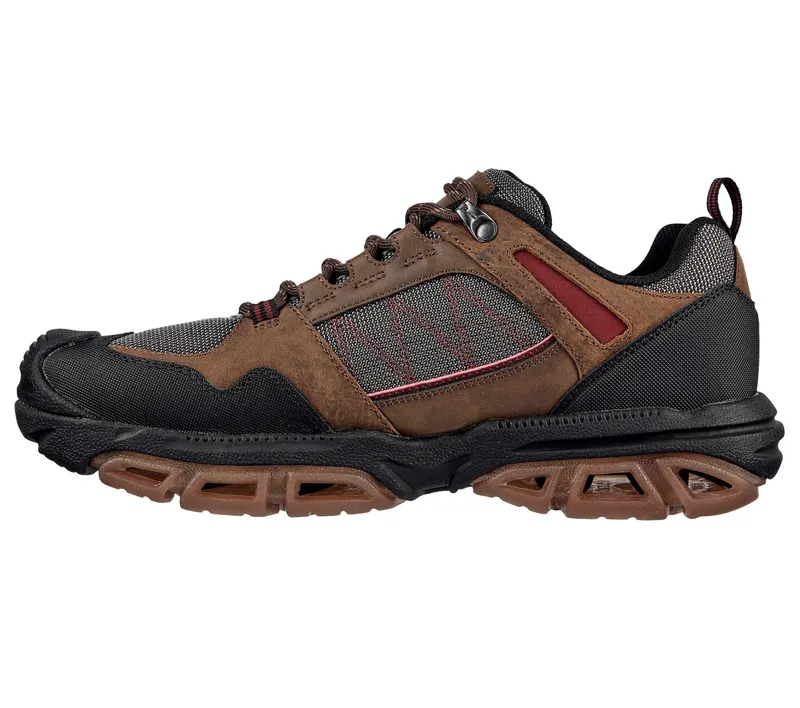 Skechers Relaxed Fit: Atlan – Volner – Chocola / Zwart (204493-CHBK)