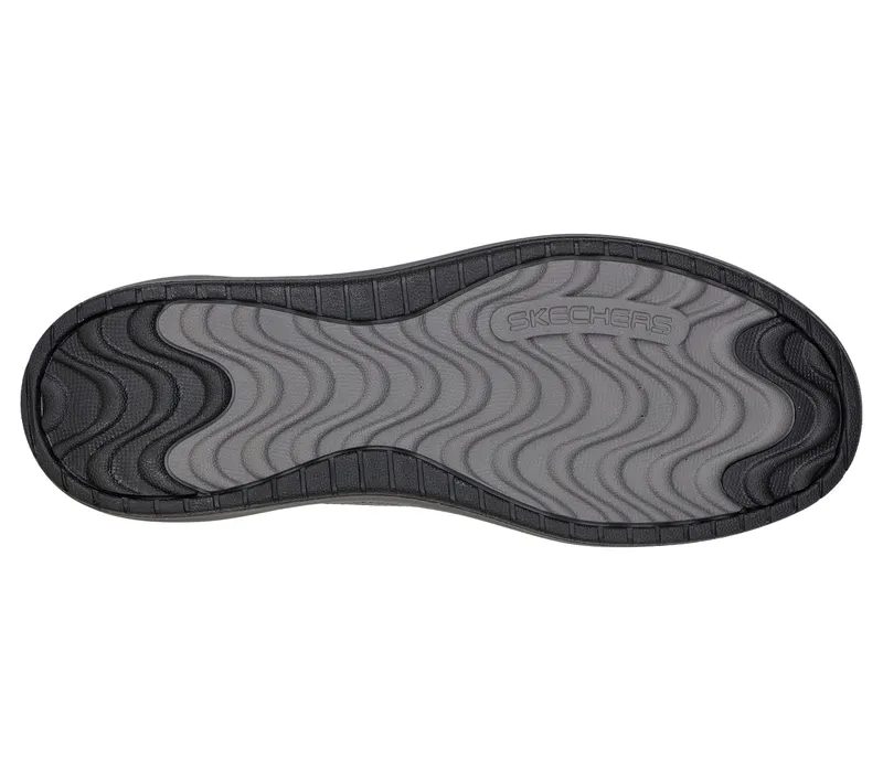 Skechers Relaxed Fit: Skechers Arch Fit Melo – Port Bow – Zwart (204605-BLK)