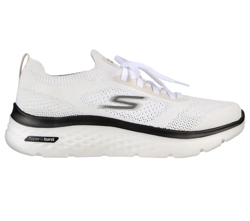 Skechers GO WALK Hyper Burst – Wit / Zwart (216083-WBK)