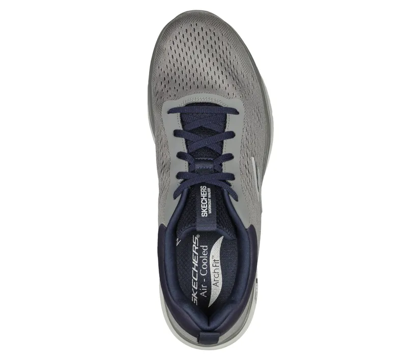Skechers GO WALK Workout Walker – Outpace – Grijs / Marine (216244-GYNV)