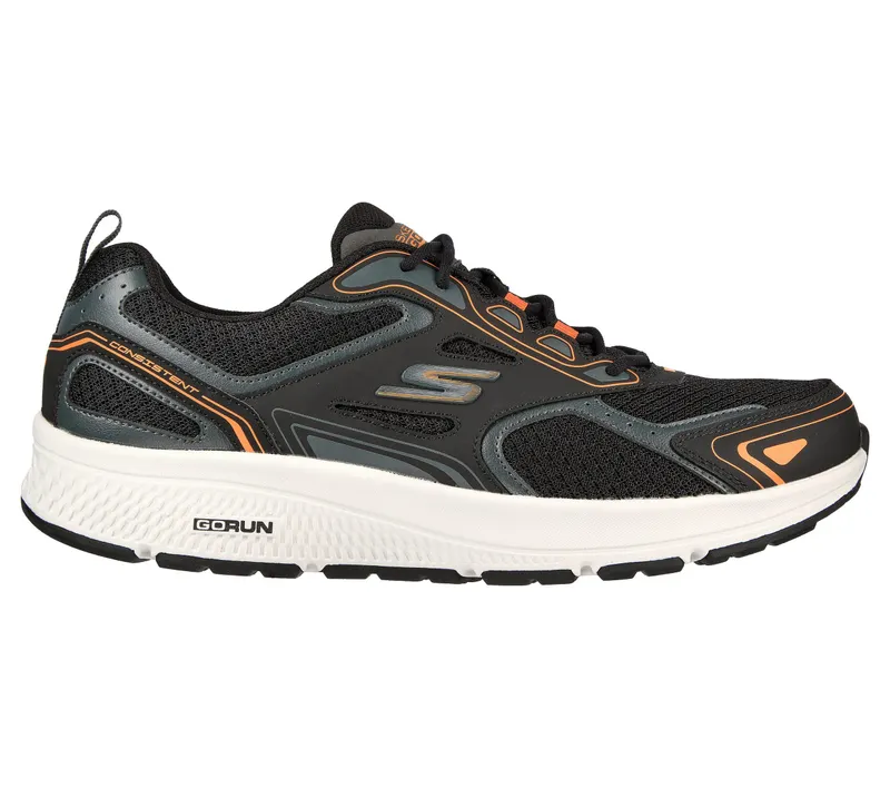 Skechers Skechers GOrun Consistent – Zwart / Oranje (220034-BKOR)