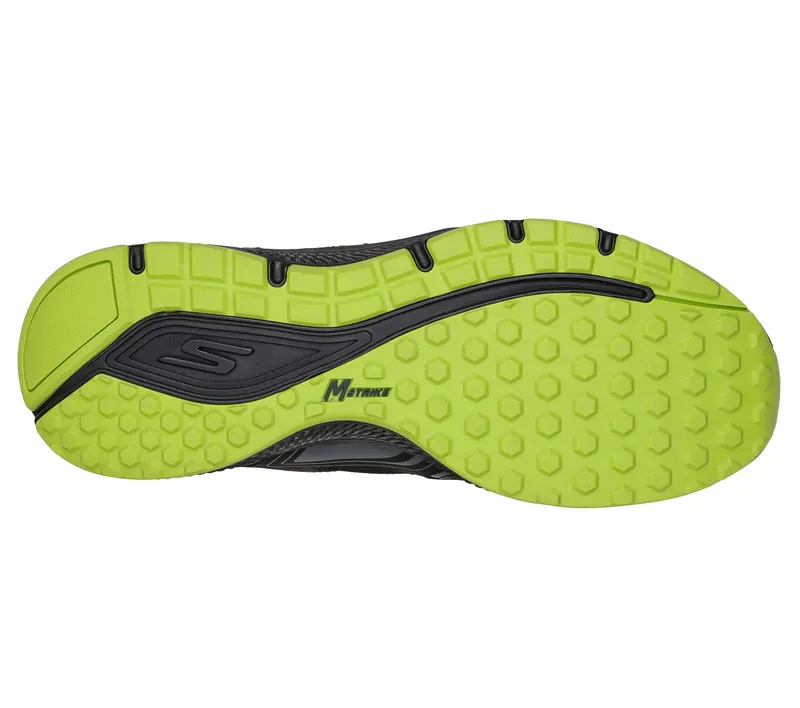 Skechers Skechers GOrun Consistent – Vestige – Zwart / Limoen (220081-BKLM)