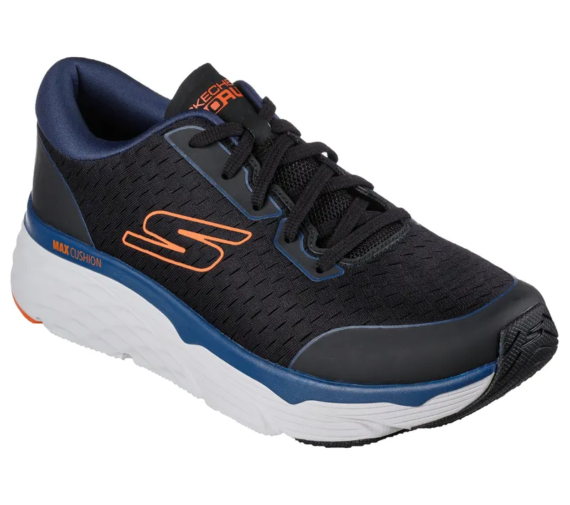 Skechers Skechers Max Cushioning Elite – Avidity – Zwart / Blauw / Oranje (220386-BBOR)