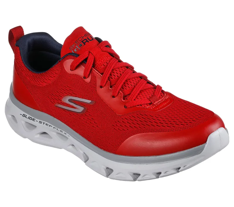 Skechers GO RUN Glide-Step Flex – Rood / Marine (220503-RDNV)