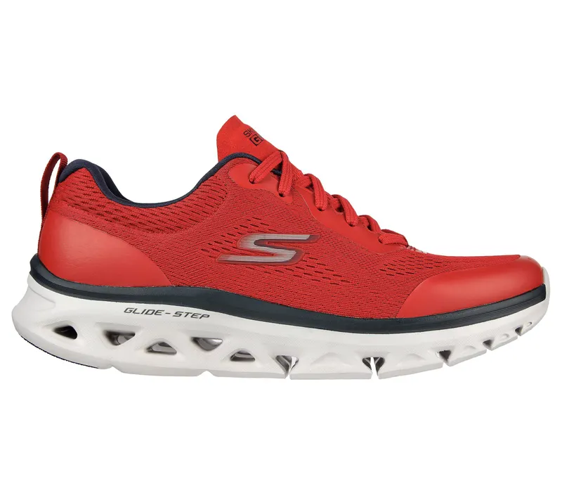 Skechers GO RUN Glide-Step Flex – Rood / Marine (220503-RDNV)
