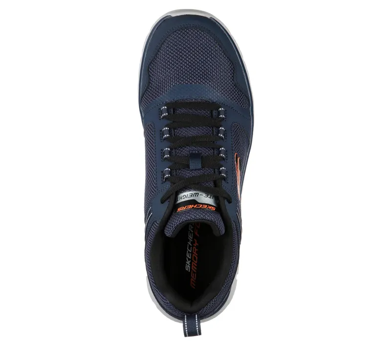 Skechers Track – Knockhill – Marine / Oranje (232001-NVOR)