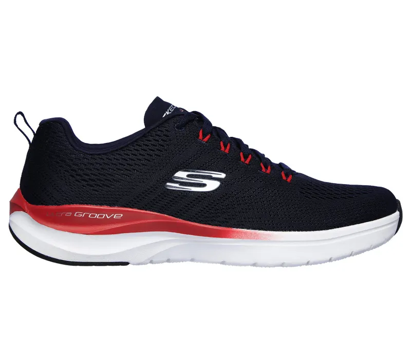 Skechers Ultra Groove – Templar – Marine / Rood (232032-NVRD)