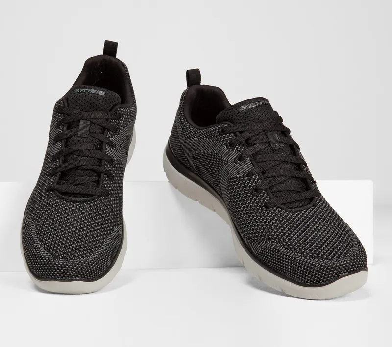 Skechers Summits – Brisbane – Zwart / Wit (232057-BKW)