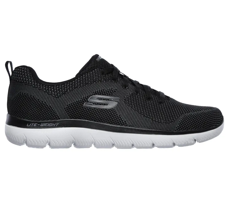 Skechers Summits – Brisbane – Zwart / Wit (232057-BKW)
