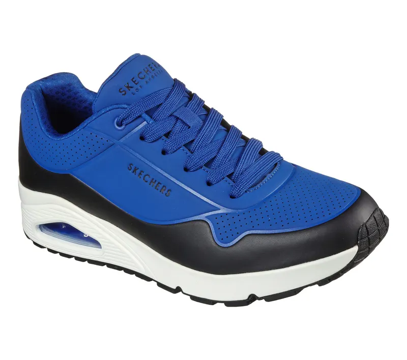 Skechers Uno – Timeline – Blauw / Zwart (232247-BLBK)