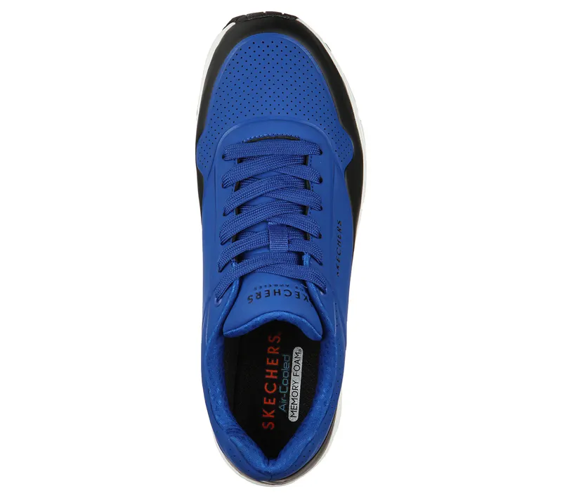Skechers Uno – Timeline – Blauw / Zwart (232247-BLBK)