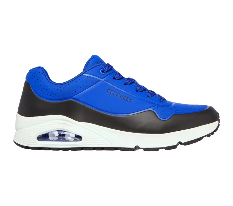 Skechers Uno – Timeline – Blauw / Zwart (232247-BLBK)