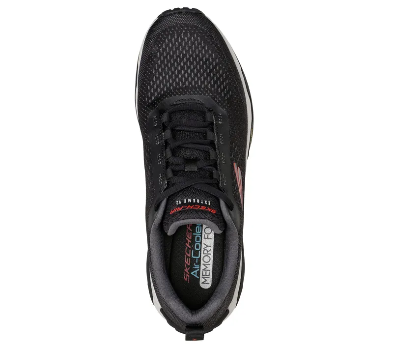 Skechers Skech-Air Extreme V.2 – Trident – Zwart / Rood (232257-BKRD)