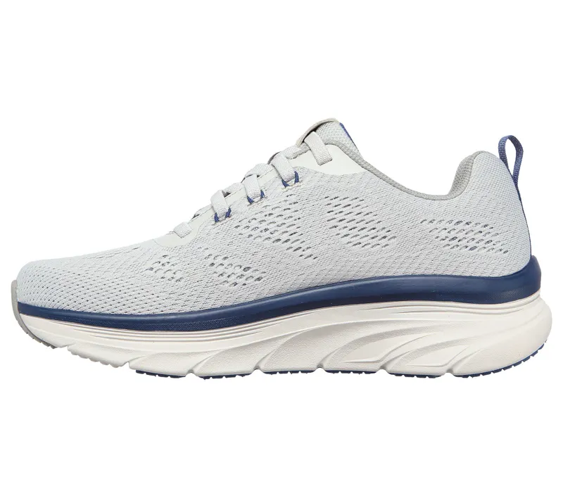 Skechers Relaxed Fit: D’Lux Walker – Commuter – Grijs / Marine (232261-GYNV)