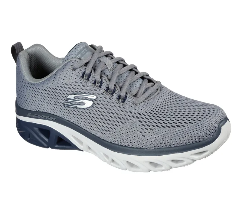 Skechers Glide-Step Sport – Wave Heat – Grijs / Marine (232270-GYNV)