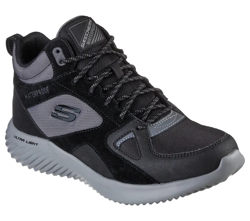 Skechers Bounder – Blast Back – Zwart / Houtskool (232280-BKCC)