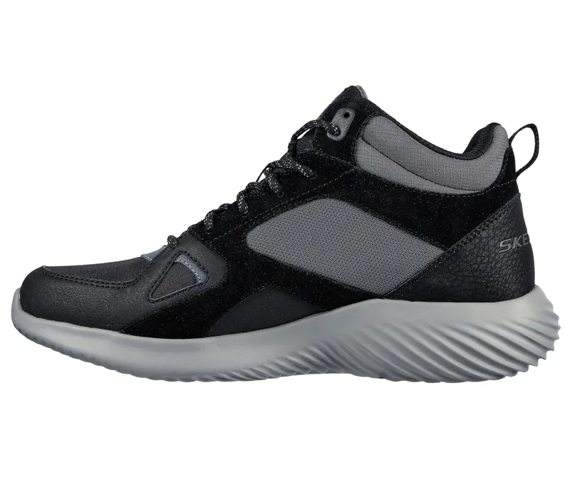 Skechers Bounder – Blast Back – Zwart / Houtskool (232280-BKCC)