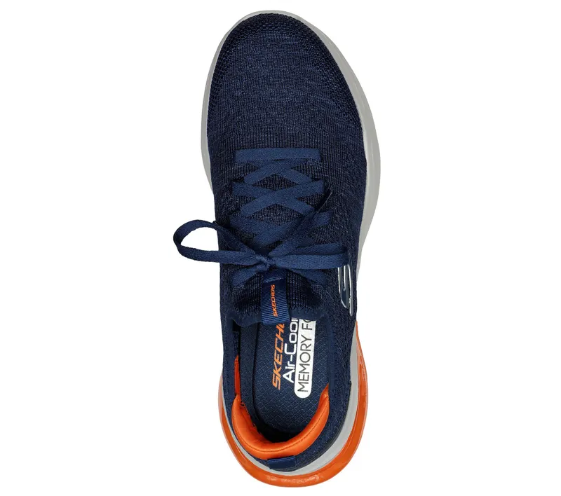 Skechers Air Cushioning – Marine / Oranje (232561-NVOR)