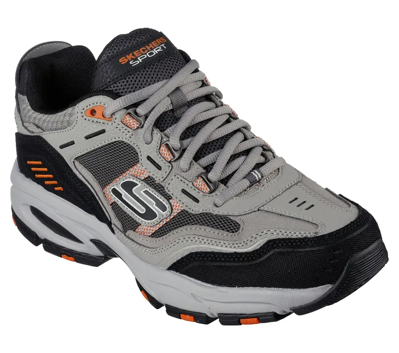 Skechers Vigor 2.0 – Nanobet – Grijs / Oranje (237067-GYOR)