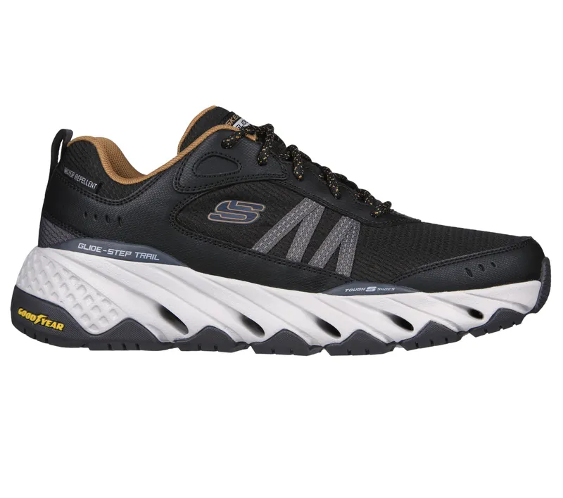 Skechers Glide-Step Trail – Oxen – Zwart (237256-BLK)