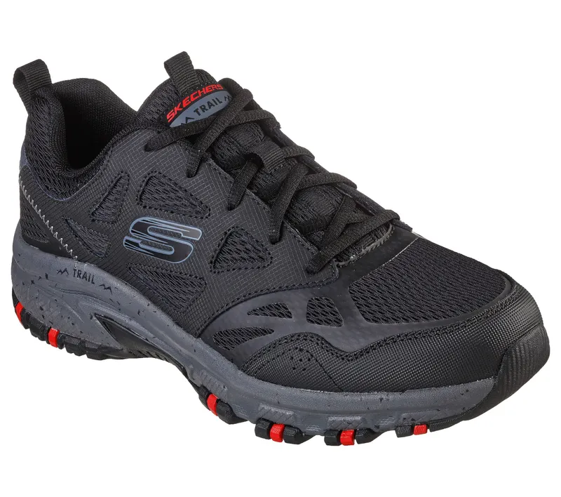 Skechers Hillcrest – Zwart / Houtskool (237265-BKCC)